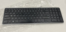 Dell KM714 Wireless Bluetooth Keyboard Black WITHOUT Logitech Dongle picture