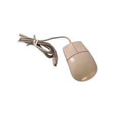 VINTAGE MUS9/JL MUS9/KL WHITE  2 BUTTON PS2 MECHANICAL MOUSE RM3-SB4-21 picture