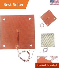 High Temperature Ender 3 Pro Flexible 235x235mm Silicone Heater 120V Heated B... picture