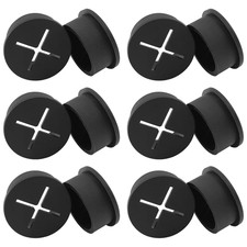 12Pcs 1 Inch Cable Grommet, Flexible Desk Grommet, Cable Cord Hole Plug Wire picture