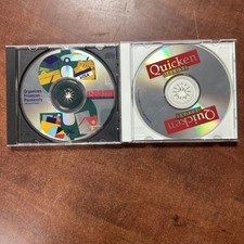 Vintage 1993 & 1994 Quicken Deluxe Edition CD-ROM for Windows picture