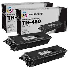 LD Compatible Replacements for Brother TN460 Pack of 2 High Yield Black Toners picture