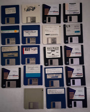 Vintage Macintosh Floppy Disk Lot QuarkXPress Oregon Trail AppleWorks 19 picture