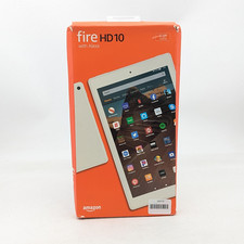 Amazon Fire HD 10 (9th Generation) with Alexa 32GB | White | WIFI ONLY picture