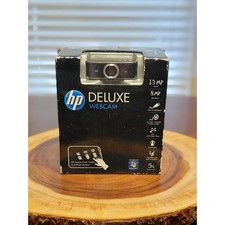 HP Deluxe Webcam KQ246AA#ABA 1.3 MP Sensor HD Quality Photo For Chat Video picture