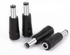 DC 4.0x1.7mm Female To 5.5x2.1mm Male Barrel Jack Adapter Converter 4 PCS picture