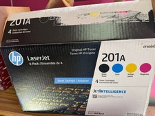 HP 201A Toner Cartridge 4-Pack Set (Black, Cyan, Magenta, Yellow, CF400A–CF403A) picture