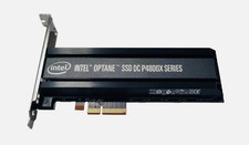 Intel 750GB SSD P4800X Optane DC PBW HHHL PCIe 3.0 x4 NVMe SSDPED1K750GA01 picture