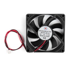 4Pcs DC Brushless Cooling PC Computer Fan 12V 8015s 80x80x15mm 0.16A 2 Pin Wire picture