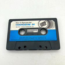 How To Operate The Commodore 64 Cassette Tape #2 Learning Express FLIPTRACK 1983 picture