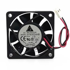 Delta AFB0624HB 6015 DC24V 0.12A 6CM 2-Wire Inverter Cooling Fan picture
