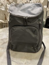 Samsonite Mobile Solution Deluxe Backpack Gray Nylon Laptop Bag - Excellent picture