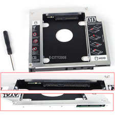 12.7mm 2nd HD SSD Hard Drive Caddy For HP ProBook 6360b 6470b 6475b 6570b 6575b picture