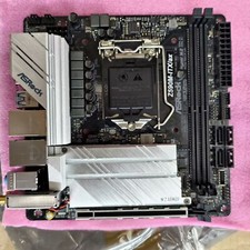 FOR ASROCK Z590M-ITX/ax LGA 1200 DDR4*2 64GB HDMI DisplayPort 1.4 Motherboard picture