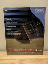 NEW Sealed in Box Genuine OEM IBM  KU-9880 USB Numeric Keypad 09N5546 picture