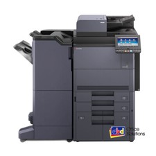 Kyocera TaskAlfa 8052ci Color Copier Printer Scan DF-7110 Finisher 80ppm 7052ci picture