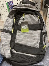 Mountain Edge Gray & Black Large Backpack With Laptop Pocket picture