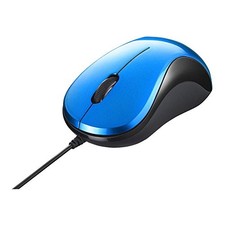 Buffalo Wired BlueLED Silent Mouse Blue BSMBU108BLfrom JP picture