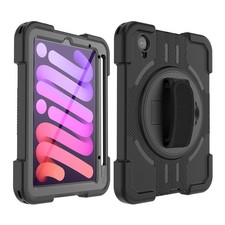 Waterproof Case For iPad Mini A17 Pro/6th Shockproof Rugged Cover Rotating Stand picture