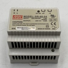Meanwell DR-60-24 Power Supply Module Used - Lot of 4 Pcs picture