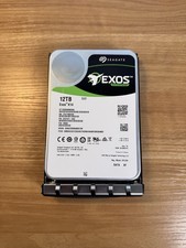 Seagate Exos X14 12TB ST12000NM0008 7200RPM SATA Enterprise HDD Caution (Tested) picture