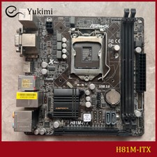 FOR ASROCK H81M-ITX LGA 1150 DDR3*2 16GB D-Sub DVI-D HDMI Mini-ITX Motherboard picture