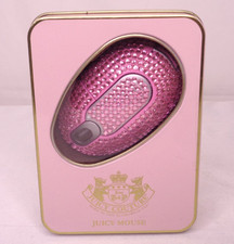 Juicy Couture Pink Rhinestone Blinged Out Wireless Juicy Mouse - Tested & Works picture