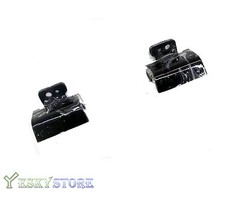  NEW HP G6-2000 SERIES 681811-001 GENUINE LCD HINGE COVER BLACK Left + Right Set picture