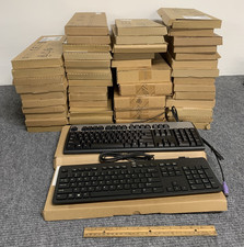 Lot of 51 HP Mixed Models Standard Keyboards - Open Box - picture