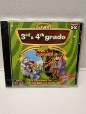 The Educational Adventures Galswin 3rd & 4th Grade MATH PC Game - sealed 2001 picture