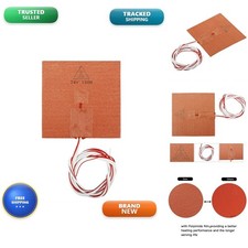 FYSETC 3D Printer Silicone Heated Pad, Heating Plate 120x120mm/4.7x4.7inch, DC picture