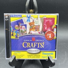 American Greetings Crafts CD Version 7 PC Software - NEW picture