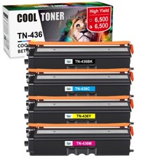 4 Pack TN436 Toner Cartridge TN433 For Brother MFC-L8900CDW L9570CDW HL-L8360CDW picture