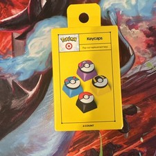 Pokemon x Target Pokeball Keycaps | Limited Edition  picture