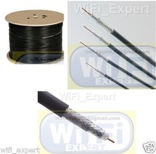 10' RFC100 RFC195 RFC240 RFC400 RFC400UF RFC600 LOW LOSS FLEX COAX RF NO CONECTR picture