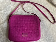 Michael Kors Hot Pink Neoprene Zipper iPad Tablet Case READ picture