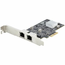 StarTech 2-Port 2.5Gbps NBASE-T PCIe Network Card, Intel I225-V, Dual-Port picture