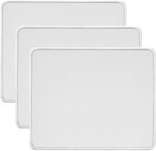 Black Mouse Pad Set, 3 Pack, Non-Slip & Machine Washable, 10.2x8.3in picture