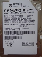 Hitachi HTS721060G9SA00 | P/N: 0A26565 | MLC: DA1534 | 02MAR2007 | 60GB picture