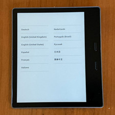 Amazon Kindle Oasis (9th Gen) 7in E-Ink eBook Reader Wi-Fi 6GB Silver/Black picture