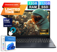 2026 Lenovo IdeaPad Touchscreen Laptop 15.6 13th Intel i5 12GB RAM 512GB SSD Pro picture