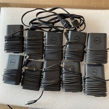 Lot of 10X Genuine Dell 65W 19.5V 3.34A Adapter Charger Big Pin With Power Cable picture