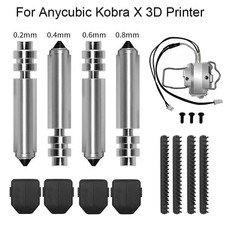 For Anycubic Kobra X 3D Printer 0.2/0.4/0.6/0.8mm Hotend Nozzle Heating Assembly picture