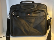 Targus Black Nylon Briefcase Attache Organizer Bag picture