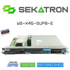 🧩Cisco WS-X45-SUP8-E Catalyst 4500E Series Supervisor • Supervisor Engine 8-E ⚡ picture
