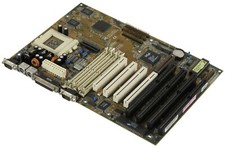 MOTHERBOARDS ASUS P/I-XP55T2P4 SOCKET 7 Intel 430HX SIMM ISA PCI ATX picture