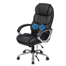 Office Chair High Back Adjustable Massage Lumbar Support Black FDW Computer Desk picture