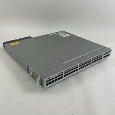 Cisco WS-C3850-48U-S V06 48-Port UPoE Switch  2x 1100W PSU Tested & Reset picture