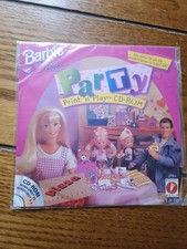 Mattel Barbie Party PRINT N' PLAY CD-ROM 90s Sealed PC Computer Game picture