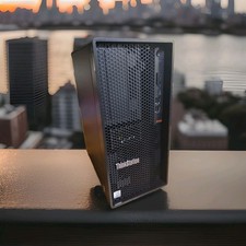 NEW Lenovo ThinkStation P340 Tower i9-10900 32GB RAM 512GB NVMe Win 11 Pro picture